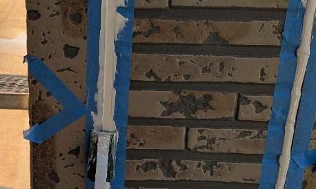 外壁シーリング仕上げ