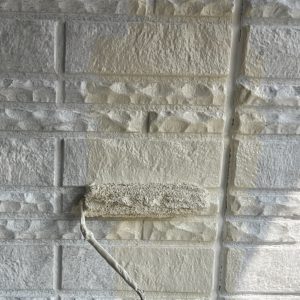 外壁中塗り→上塗り