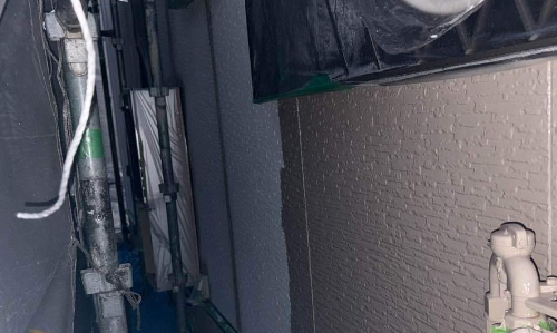 外壁塗装 中塗り