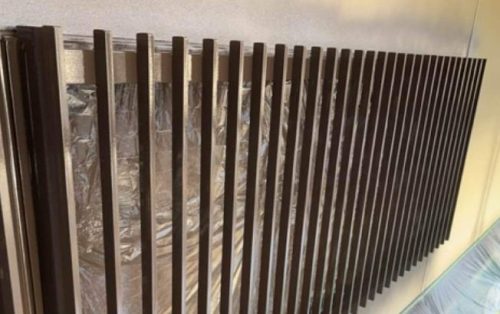 窓格子上塗り施工後