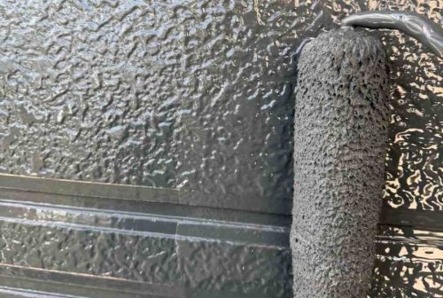 外壁 上塗り1回目