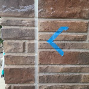 クリヤー後シーリング完了