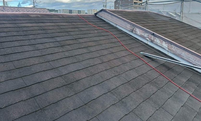 屋根カバー工法 施工前