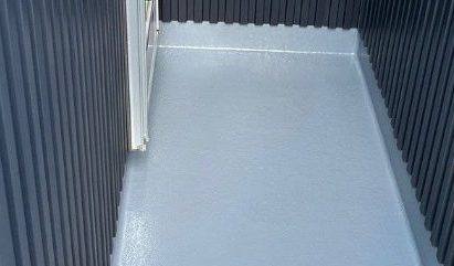 ベランダFRP防水　施工後