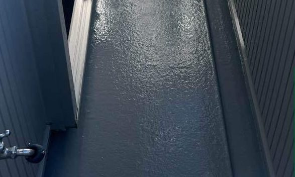 守山区 ベランダトップコート 施工後