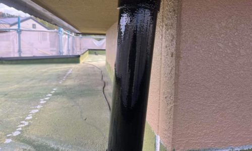 付帯塗装 竪樋 施工後