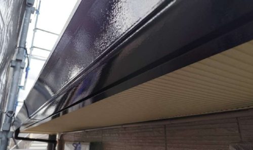 軒樋塗装施工後