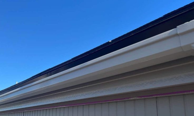 付帯塗装 軒樋・鼻隠し 施工後