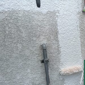 外壁下塗り