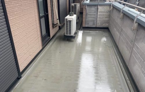 プライマー塗布施工後