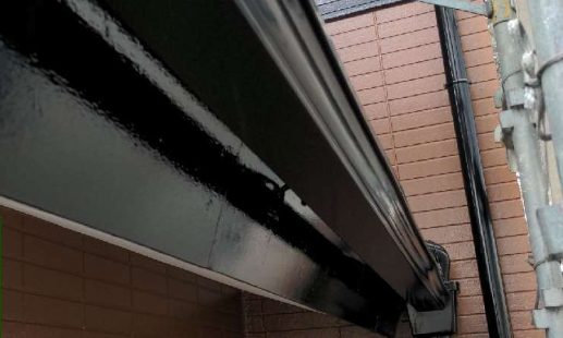 付帯塗装 軒樋・鼻隠し 施工後