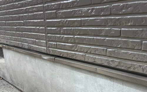 水切り塗装施工後