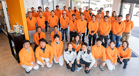 施工エリアをご近所に限定<br />
迅速で手厚いサービスをお約束します