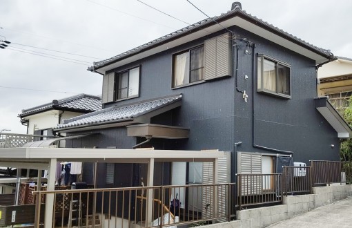 外壁塗装後ナノシリコンW