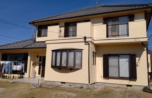 外壁塗装後ナノシリコンW