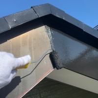 外壁塗装工事作業