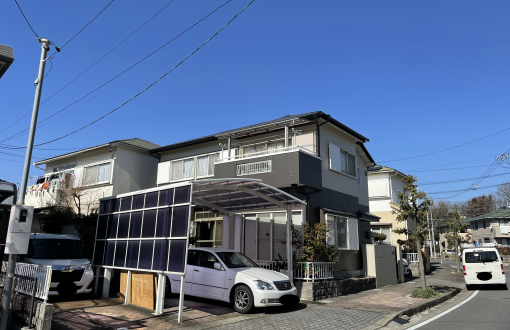 外壁屋根塗装後セミフロンスーパーマイルドⅡ