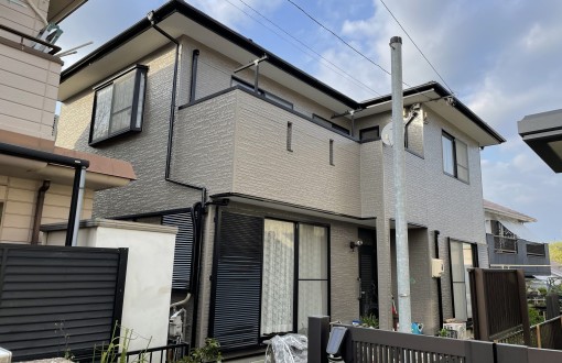 外壁屋根塗装後サーモアイSi