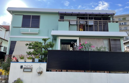 外壁屋根塗装後パーフェクトトップ