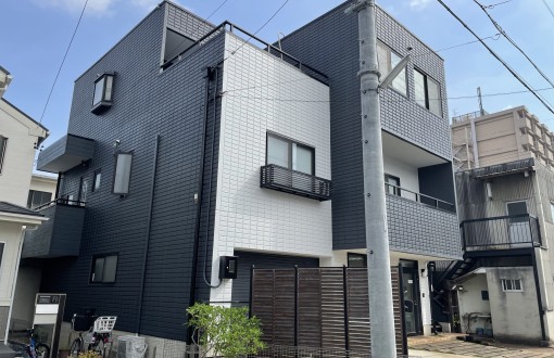 外壁塗装後ナノシリコンW