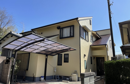 外壁屋根塗装後セミフロンスーパーマイルドⅡ