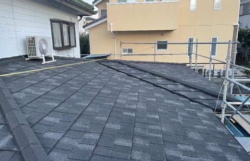 屋根工事後オベロン