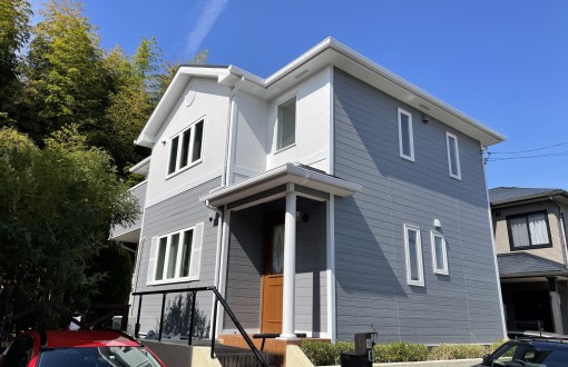 屋根外壁塗装後セミフロンスーパーマイルドⅡ