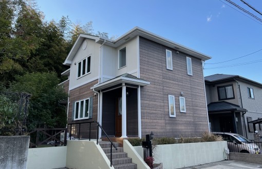 屋根外壁塗装前サイディングボード