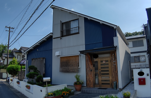 屋根塗装後水性ヤネフレッシュシリコン