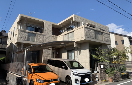 外壁塗装前プレキャストコンクリート