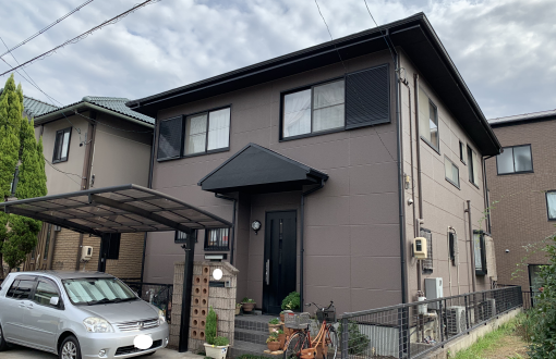 外壁塗装後セミフロンスーパーマイルドⅡ