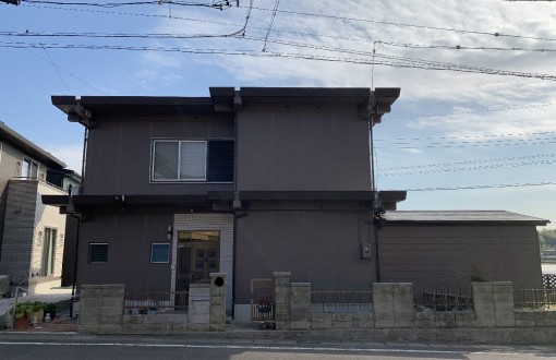 外壁塗装後ファインSi