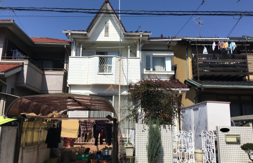 外壁屋根塗装前窯業系サイディングボード