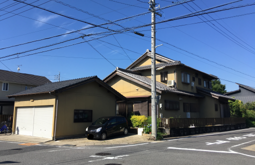 外壁塗装前窯業系サイディングボード