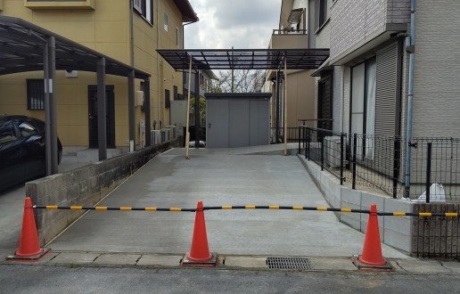 ［瀬戸市］駐車場スロープ・カーポート新設工事　K様邸サムネイル