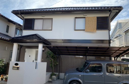 外壁塗装後セミフロンスーパーマイルドⅡ