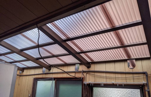 ［尾張旭市］波板・波板フレーム交換工事　T様邸サムネイル