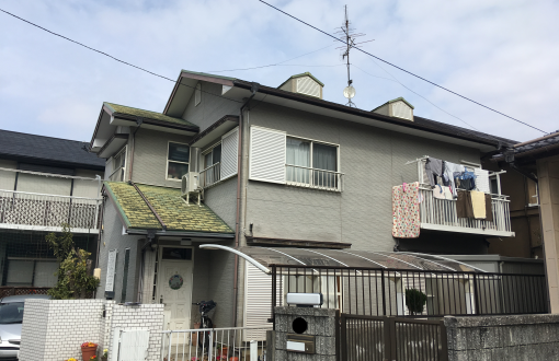 外壁塗装前窯業系サイディングボード