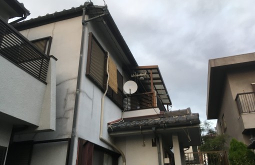 モルタル吹付タイル