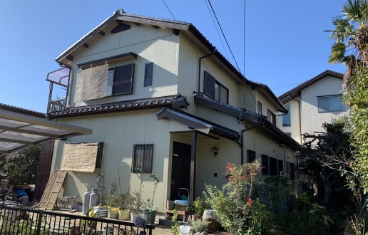 ［尾張旭市］外壁塗装・屋根瓦漆喰工事　K様邸サムネイル