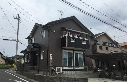 外壁塗装後ファインパーフェクトトップ