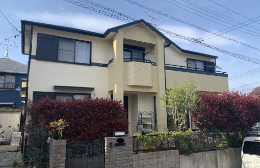 外壁屋根塗装後セミフロンスーパールーフ