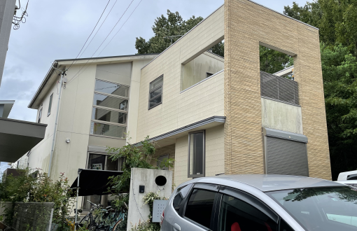 外壁屋根塗装前サイディングボード