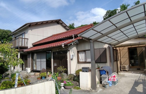 外壁屋根塗装前サイディングボード・トタン