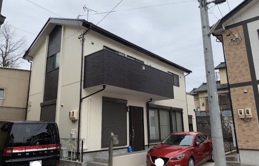 ［尾張旭市］外壁塗装・屋根塗装・ベランダ防水工事　W様邸サムネイル