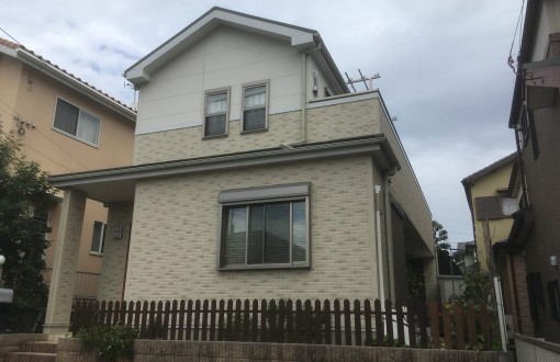 外壁塗装前窯業系サイディングボード