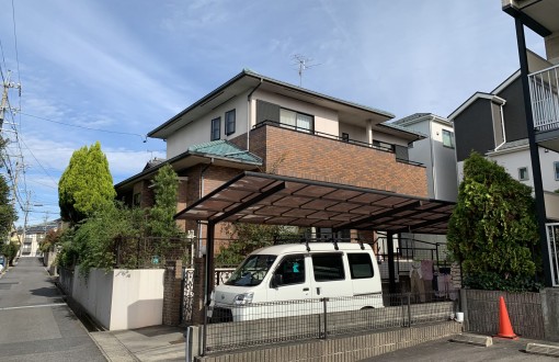 外壁塗装前サイディングボード