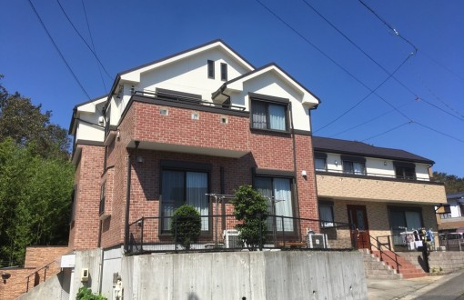 外壁塗装後セミフロンスーパーマイルドⅡ