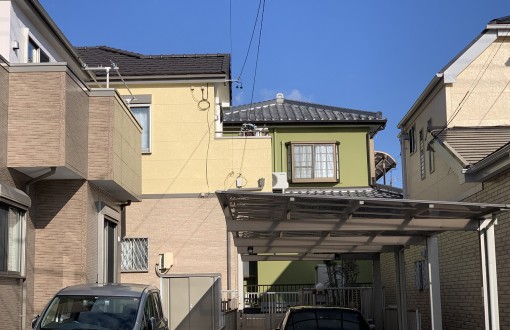 外壁塗装後セミフロンスーパーマイルドⅡ