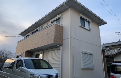 外壁塗装前サイディングボード